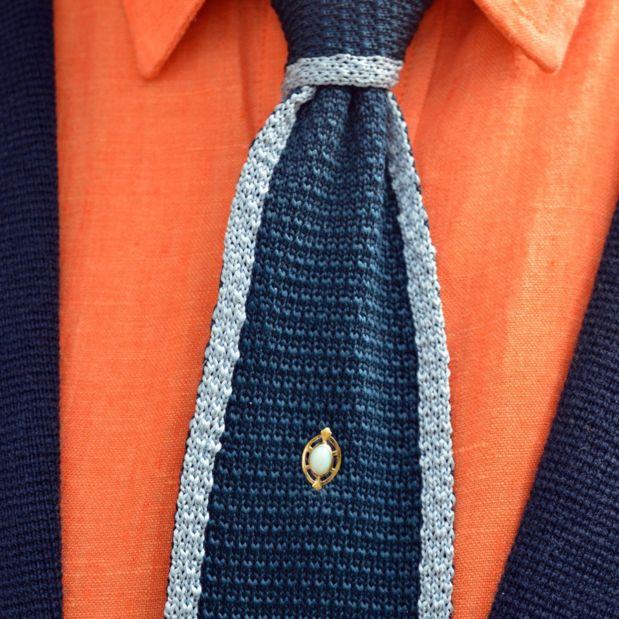 Art Nouveau 10k Gold Opal Tie Pin | Parkin and Gerrish | Antique & Vintage Jewellery