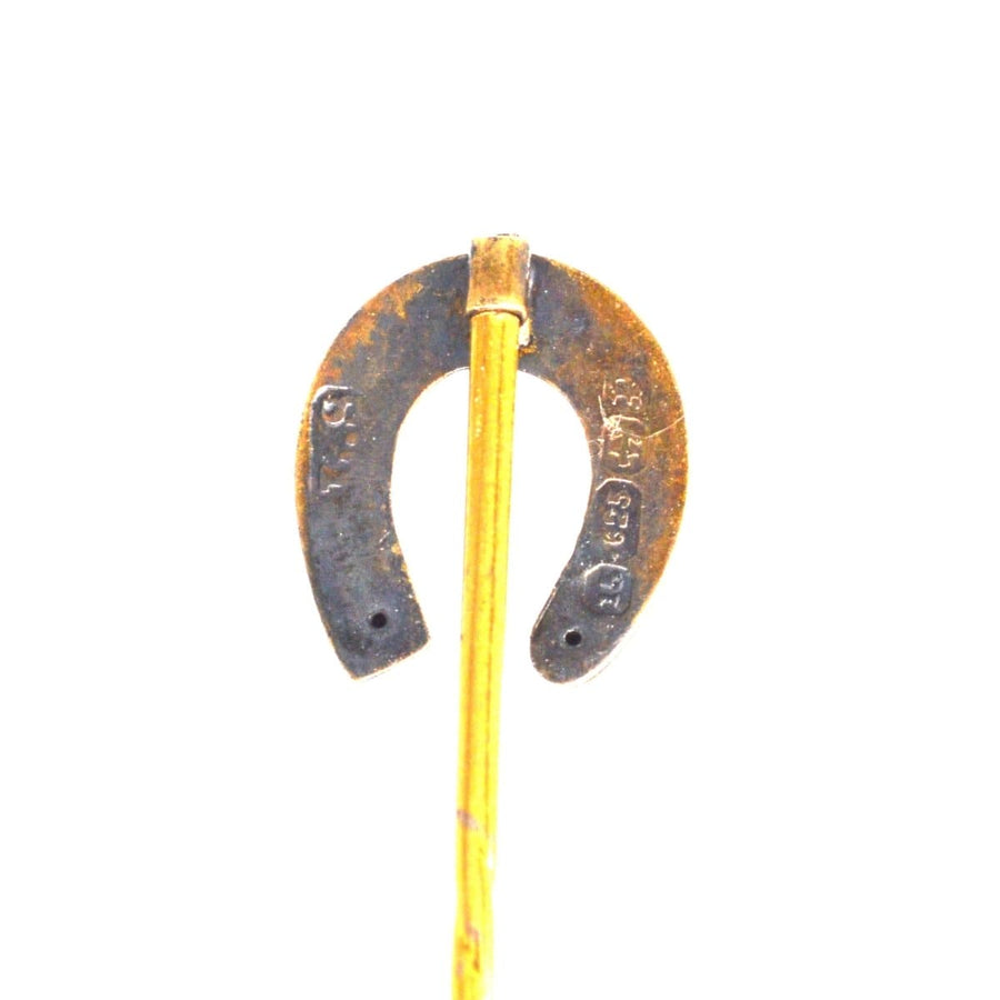 Victorian 15ct Gold Horseshoe Tie Pin