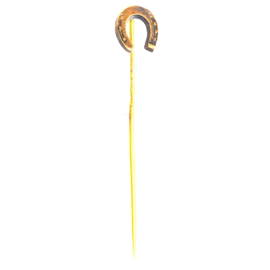 Victorian 15ct Gold Horseshoe Tie Pin