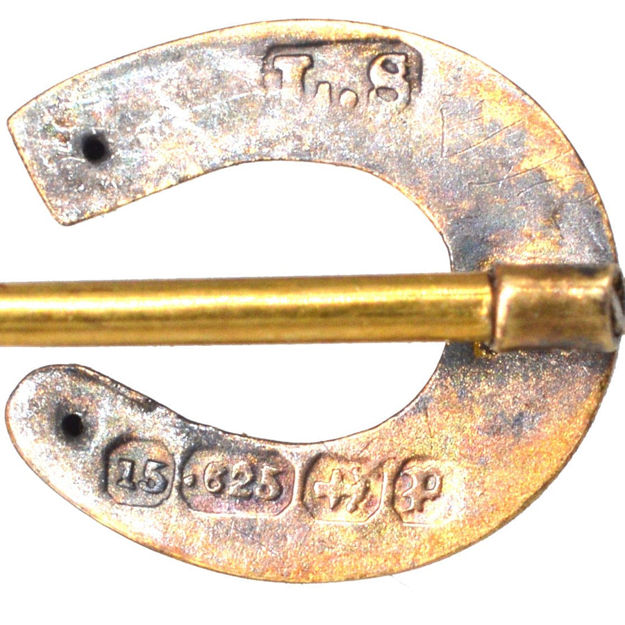 Victorian 15ct Gold Horseshoe Tie Pin