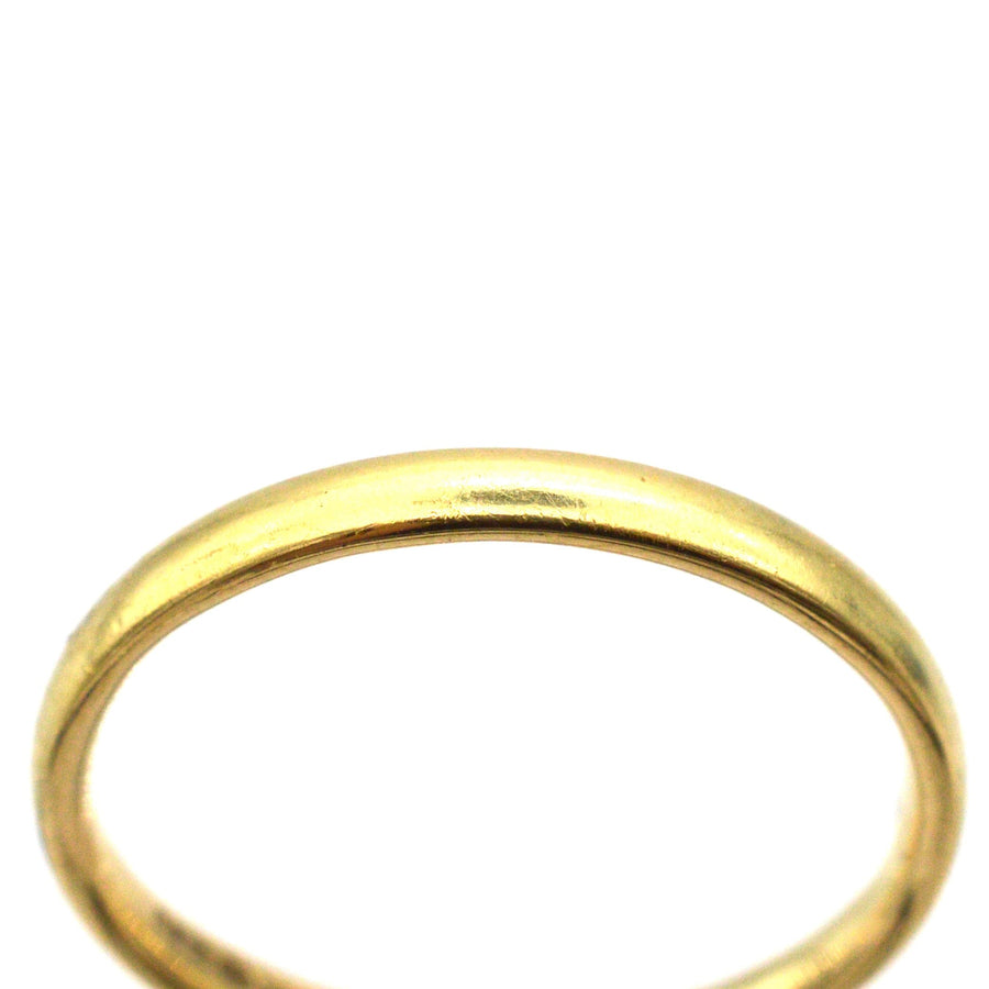 Modern 18ct Gold Wedding Ring (2mm)