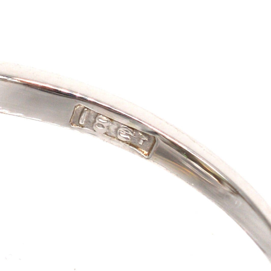 Art Deco 18ct Gold & Platinum, Opal and Diamond Ring | Parkin and Gerrish | Antique & Vintage Jewellery