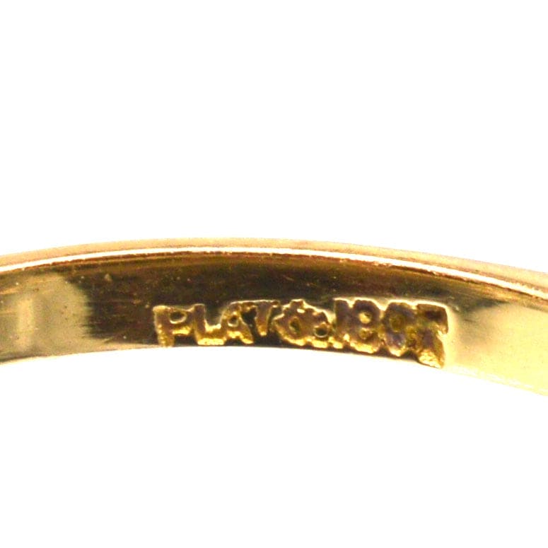 Art Deco Platinum and 18ct Gold Three Stone Diamond Ring | Parkin and Gerrish | Antique & Vintage Jewellery