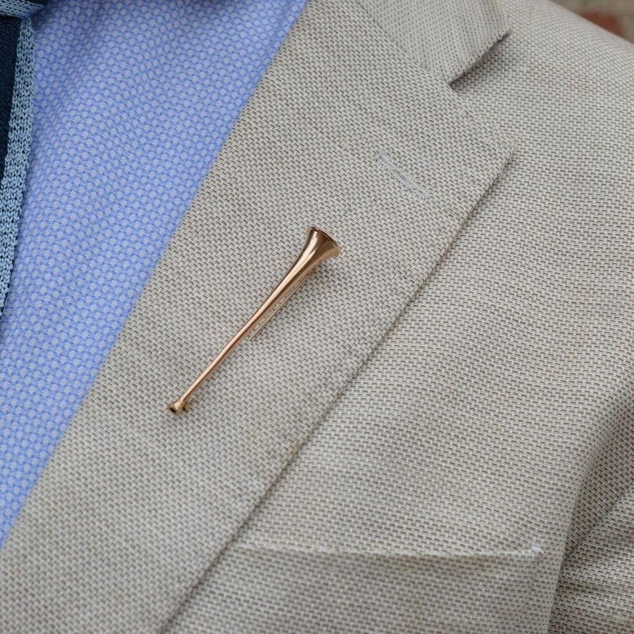 Edwardian 9ct Gold Hunting Horn Brooch | Parkin and Gerrish (UK)