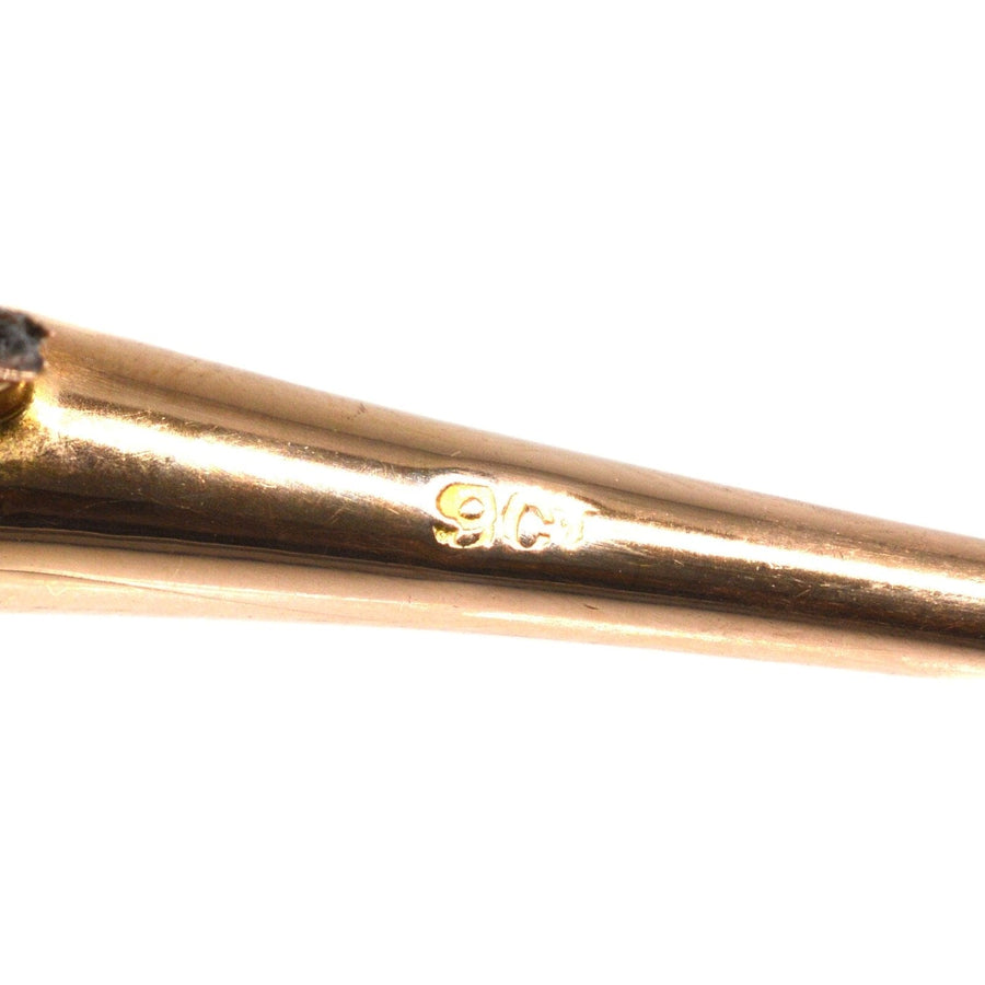 Edwardian 9ct Gold Hunting Horn Brooch | Parkin and Gerrish (UK)