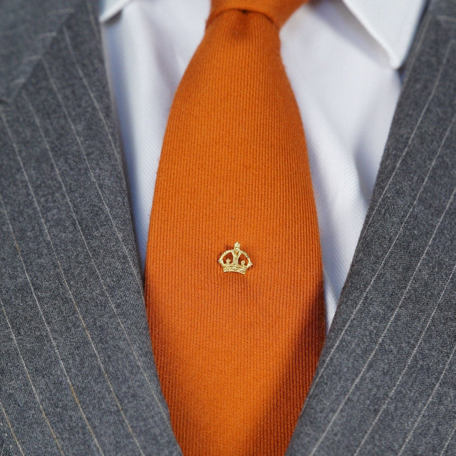 Late 1930s Royal Imperial State Crown Tie Pin
