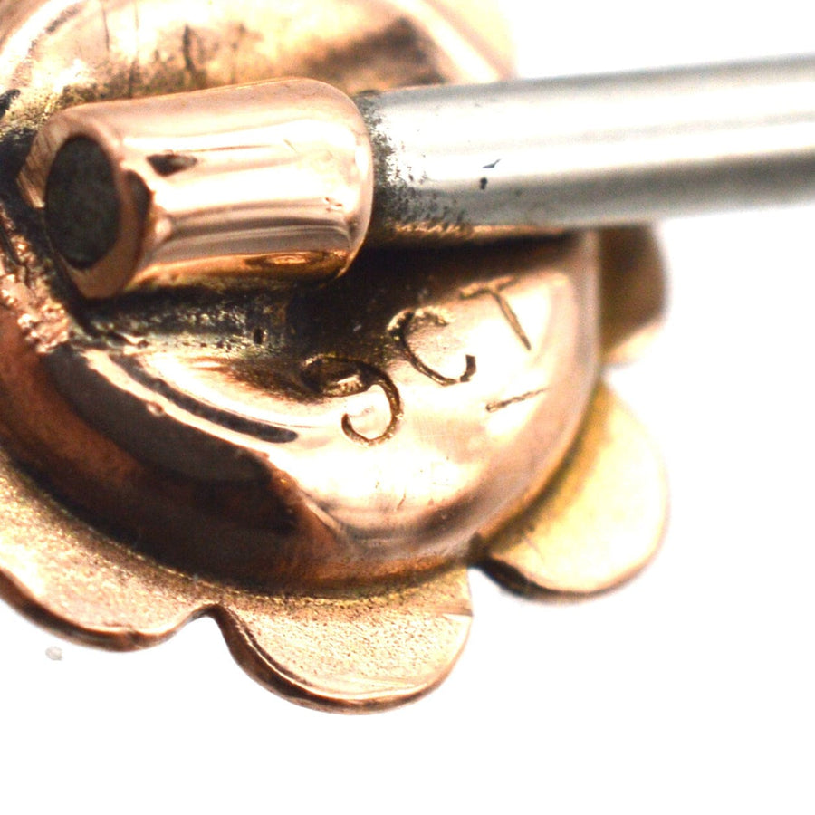 Late Victorian 9ct Gold, Diamond Star Tie Pin