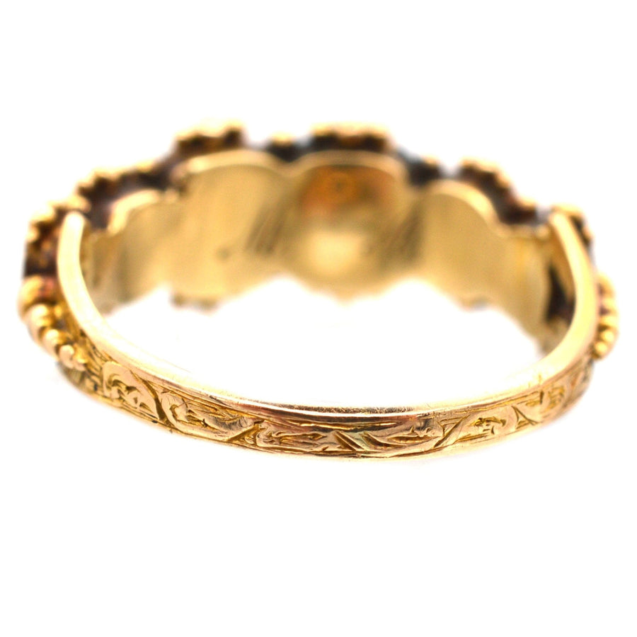 Regency 15ct Gold Acrostic Ring Spelling Regard