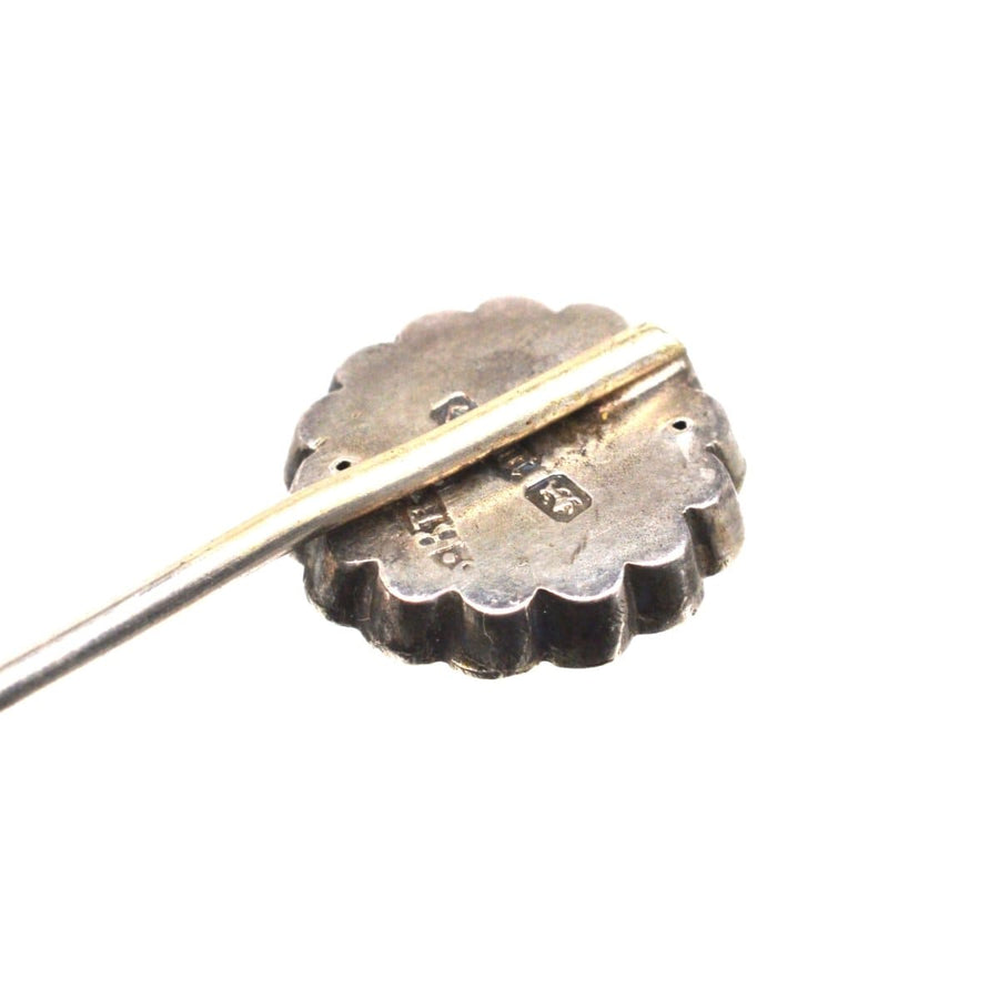 Victorian Silver "Victoria Regina" (VR) Tie Pin