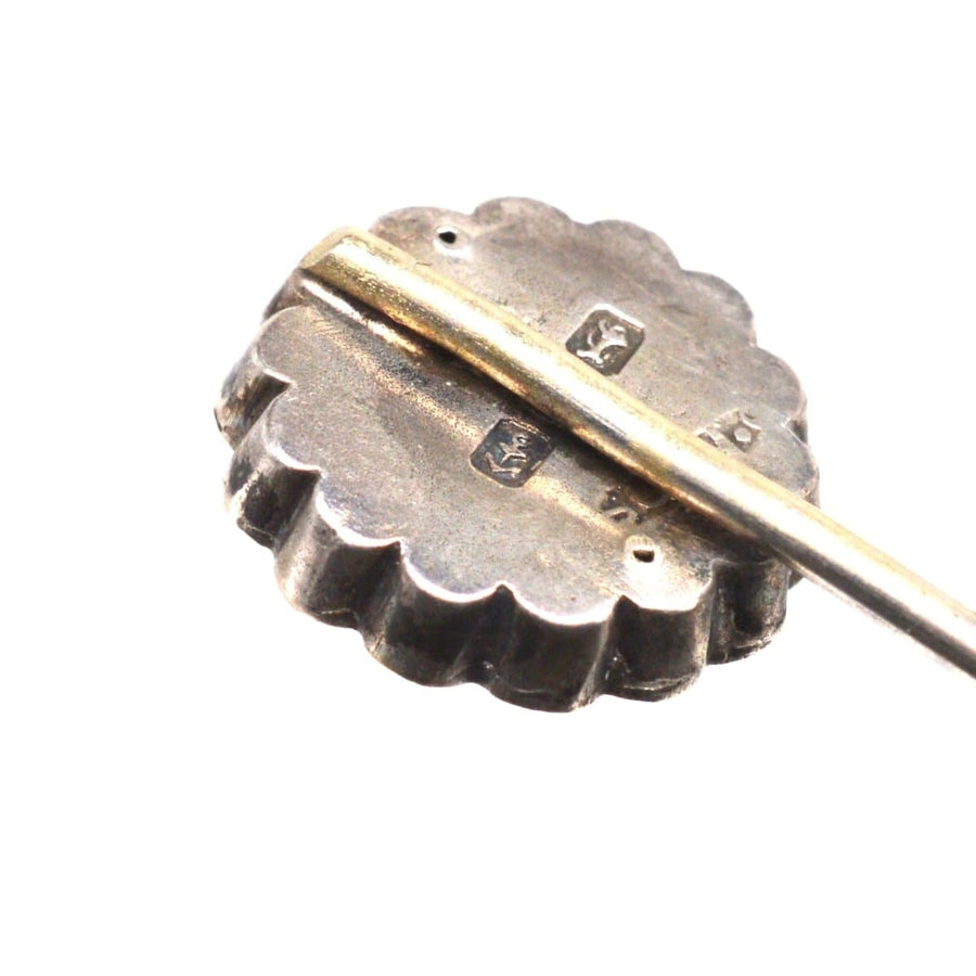 Victorian Silver "Victoria Regina" (VR) Tie Pin