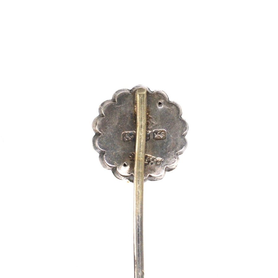 Victorian Silver "Victoria Regina" (VR) Tie Pin