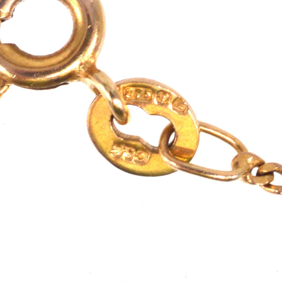 Vintage 9ct Gold Flat Curb Chain by Cropp and Farr | Parkin and Gerrish | Antique & Vintage Jewellery