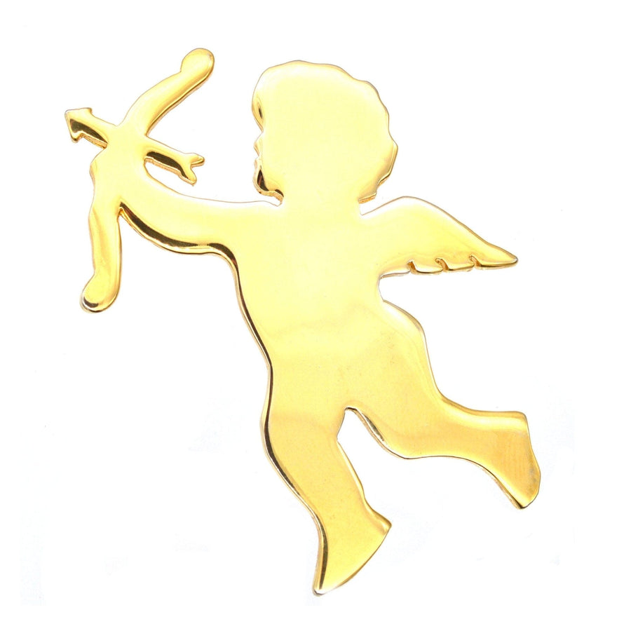 Vintage Butler & Wilson Gold - Tone Cupid Brooch